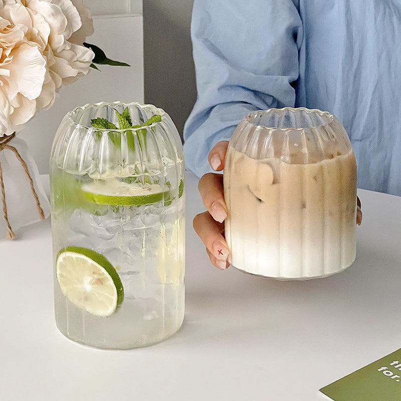 Glass Borosilicate Water Cup Transparent Coffee Cup