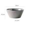 Seif Nordic Style Creative Simple Big Bowl Big Soup Bowl Noodle Bowl Vegetable Bowl Mixed Cold Vegetable Fruit Salad Bowl Single Pot