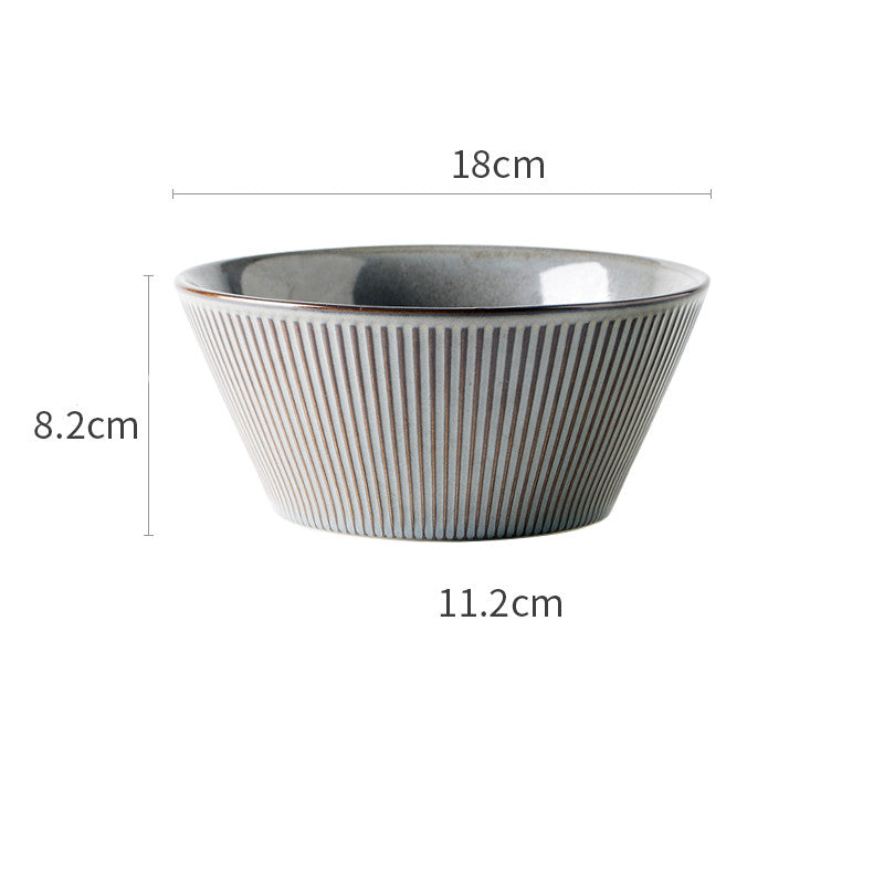 Seif Nordic Style Creative Simple Big Bowl Big Soup Bowl Noodle Bowl Vegetable Bowl Mixed Cold Vegetable Fruit Salad Bowl Single Pot