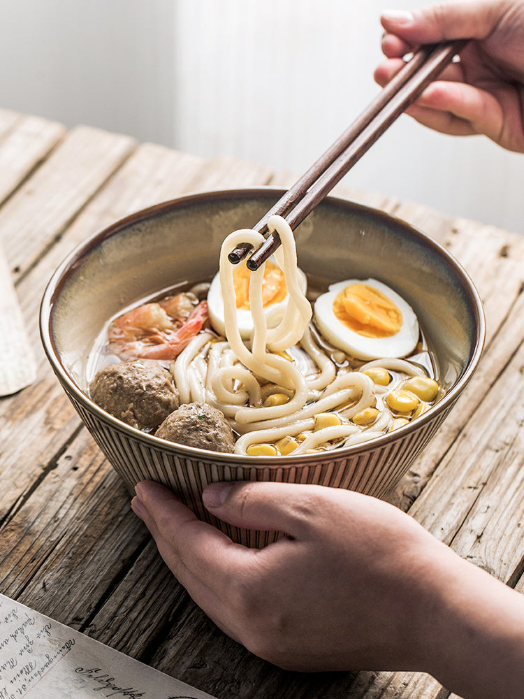 Seif Nordic Style Creative Simple Big Bowl Big Soup Bowl Noodle Bowl Vegetable Bowl Mixed Cold Vegetable Fruit Salad Bowl Single Pot
