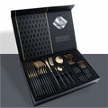 24-teiliges Edelstahl-Messer Geschenkset – 304 Stahl, Geschenkbox