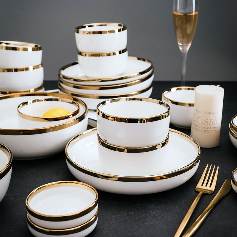 Hochzeitsgeschirr-Set – Schüsseln & Teller als Geschenk