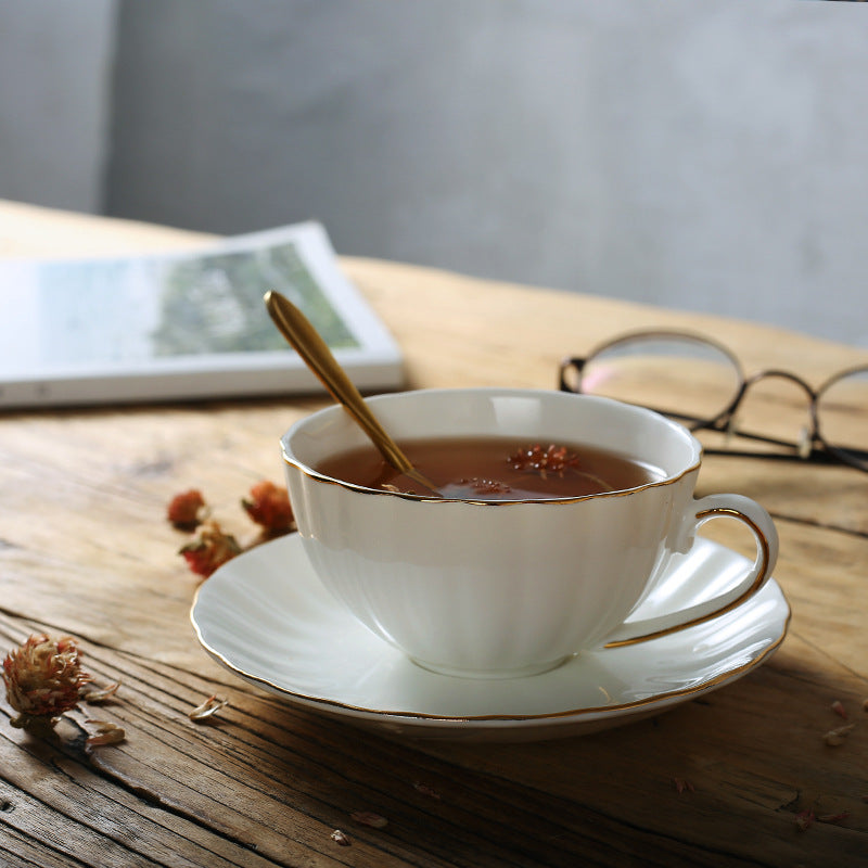 English afternoon tea cup coffee cup