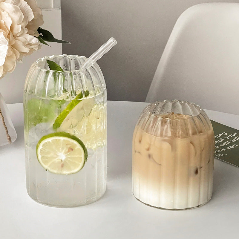 Glass Borosilicate Water Cup Transparent Coffee Cup