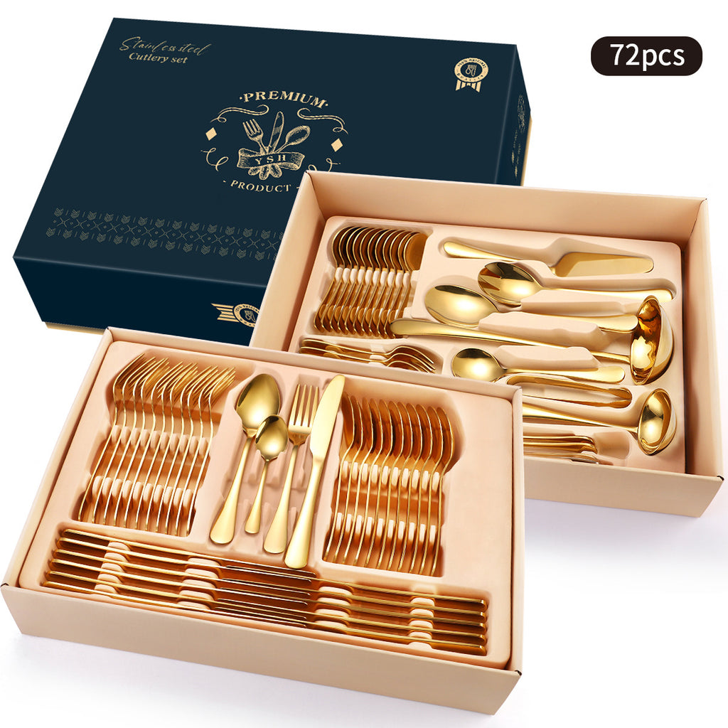 Edelstahl-Besteck Geschenkset – Hochwertig, in Geschenkbox