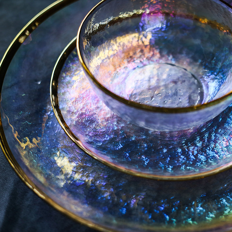 Colorful fruit salad bowl