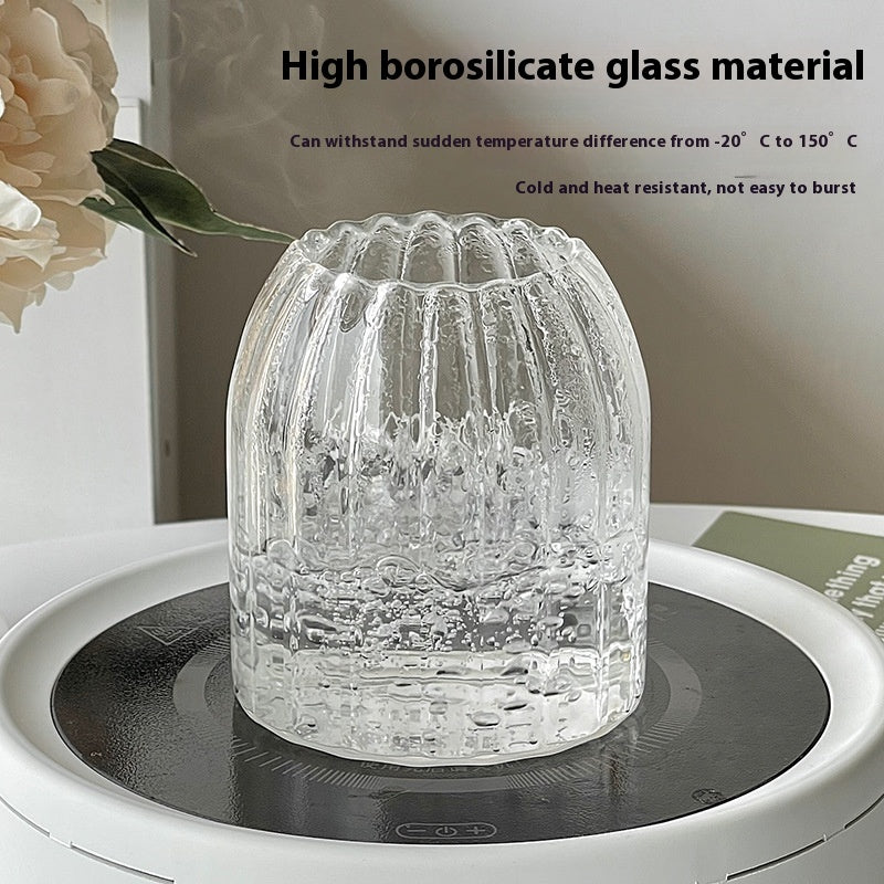 Glass Borosilicate Water Cup Transparent Coffee Cup