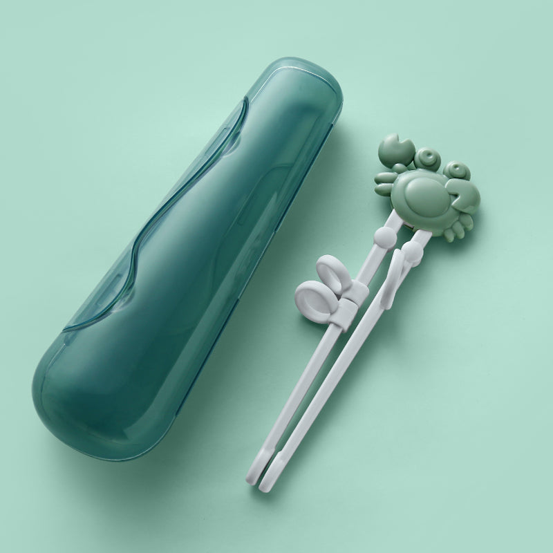 Baby practice chopsticks