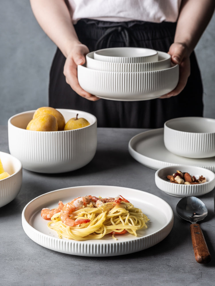 Hualian Yijia Plate Dish Dish Family Steak Plate Western Food Plate Set Combination Nordic Creative Net Red Plate