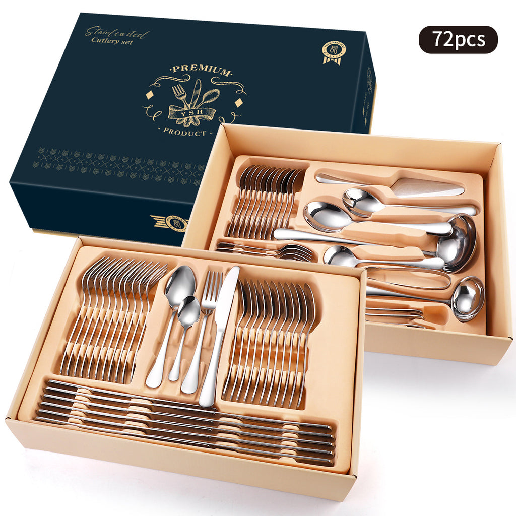 Edelstahl-Besteck Geschenkset – Hochwertig, in Geschenkbox