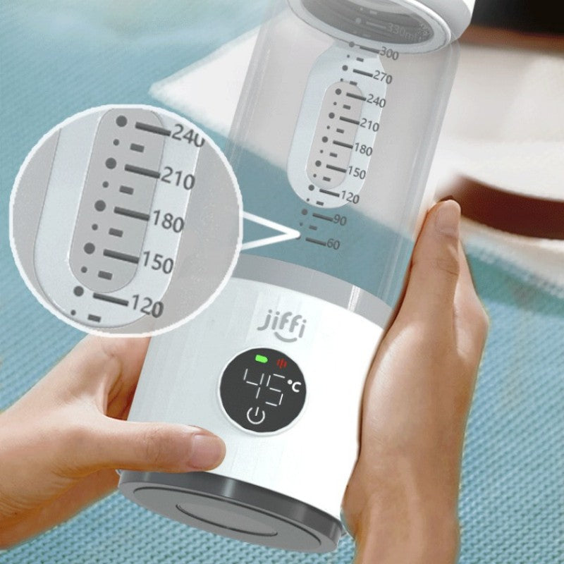 Tragbarer Babymilch-Wärmer – Konstante Temperatur, kabellos, USB