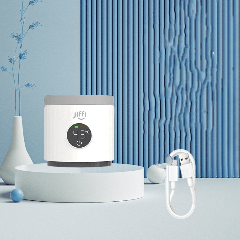 Tragbarer Babymilch-Wärmer – Konstante Temperatur, kabellos, USB