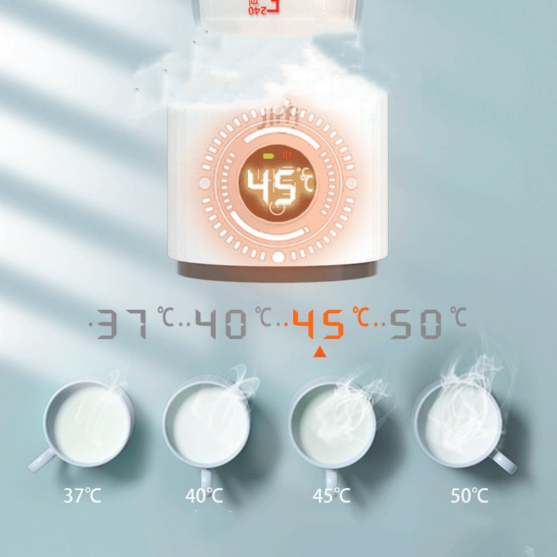 Tragbarer Babymilch-Wärmer – Konstante Temperatur, kabellos, USB